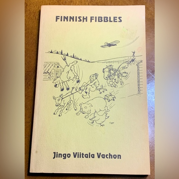 Vintage Paperback Book FINNISH FIBBLES by Jingo Viitala Vachon - Picture 6 of 12